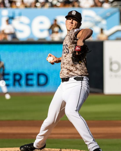 Padres’ pitching star Nick Pivetta steals the show in debut match against Atlanta Braves