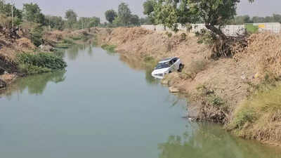 Three drown as car plunges into canal near Sanand