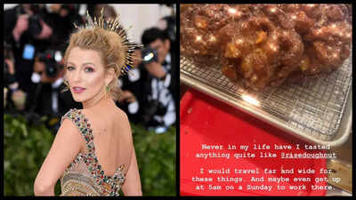 Blake Lively delights fans by working at a donut shop; netizens allege a PR stunt