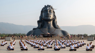 72 Navy personnel complete Hatha Yoga training at Sadhguru's Isha Yoga Center