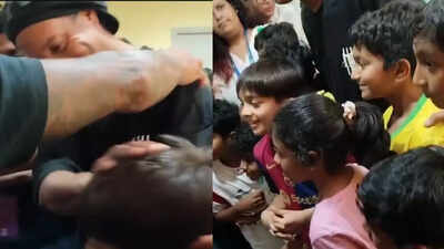 Ajith’s Son Aadvik meets Ronaldinho at Chennai football match; Heartwarming moment goes viral