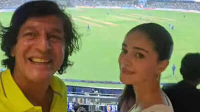 Chunky Panday is a proud father as he shares daughter Ananya Panday's IPL 2025 performance - VIDEO