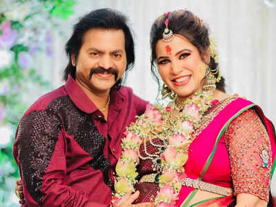 Thirumagal actress Sangeetha shares precious moments from husband Redin Kingsley’s baby shower – See pic!