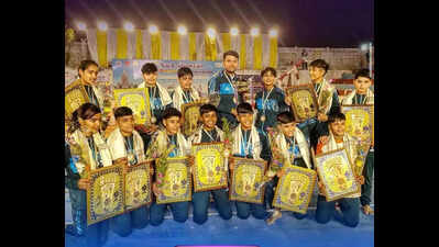 Rajasthan girls beat Haryana to win gold medal in 34th Sub-Junior Kabaddi Championship