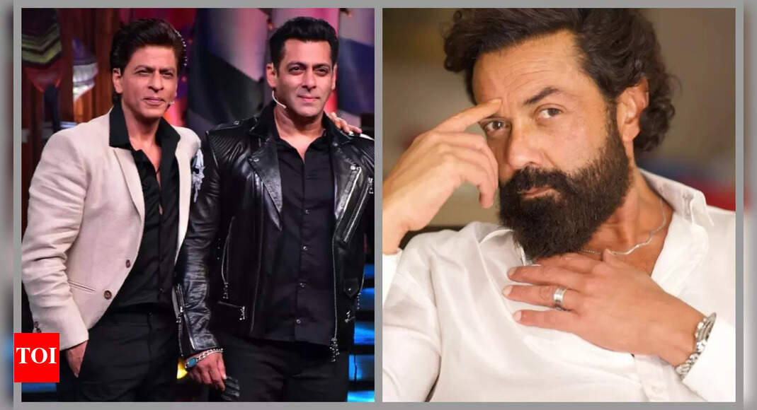 Bobby Deol talks about his bond with Bollywood counterparts; calls Shah Rukh Khan 'a great guy' and Salman Khan a 'blessing' | - The Times of India
