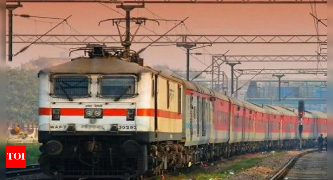 Railway records highest ever earnings, 735 cr passengers travel in trains in FY25 - The Times of India