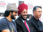 Farhan promotes 'Bhaag Milkha...'