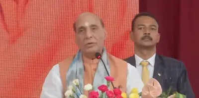 Rajnath Singh advocates for value-based education at Siddaganga Mutt, Tumakuru