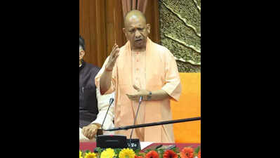 Yogi in city to check preps for PM Modi’s visit
