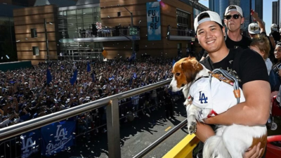 “Just wanted to live up to the expectations”: Dodgers’ Shohei Ohtani creates history on his bobblehead night