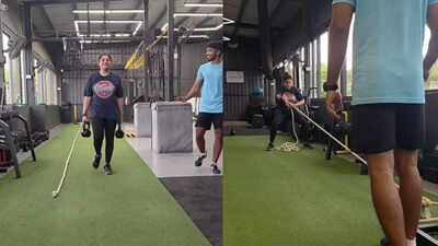 Manjima Mohan’s workout video goes viral, inspiring fans with fitness dedication