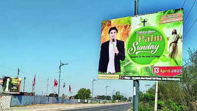 Punjab highway hoardings defy law, glorify rapist pastor Bajinder Singh