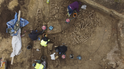 Mass Roman grave discovered outside Vienna