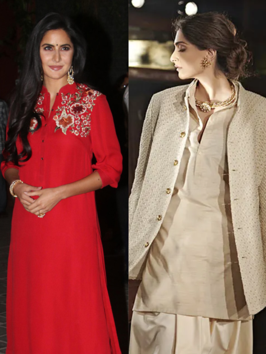 Dhoti-style ethnic designs donned by Bollywood divas