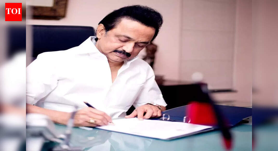M K Stalin: Tamil Nau Stalin urges PM Modi to review Indo-Lankan pact ...