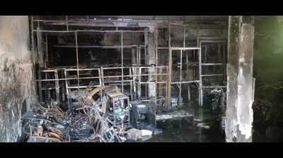 Fire guts e-bike shop in Gurgaon, owner blames snag in power meter