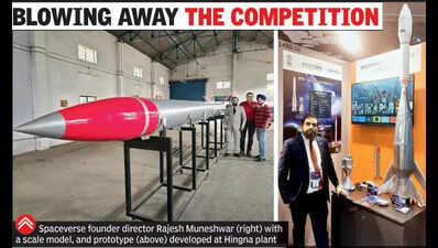 Nagpur startup developing reusable satellite launch vehicle