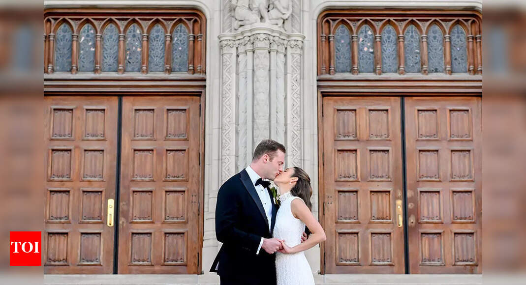 NFL star Pete Werner gets married to Emily Chernoff in stunning