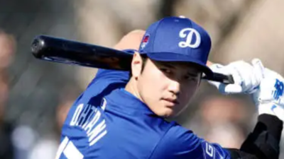 Shohei Ohtani shares adorable photos of his dog Decoy posing with bobblehead after historic win