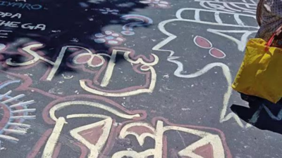 Bengal artist arrested for 2024 ‘armed rebellion’ graffiti in Jadavpur