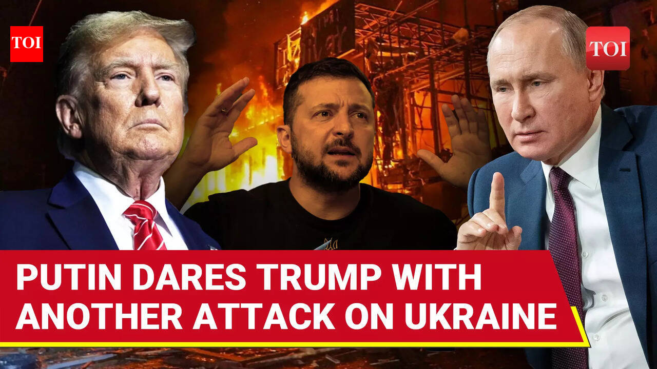 Russia's Deadly Drone Strike Kills 4 In Kharkiv As Trump Pushes For ...