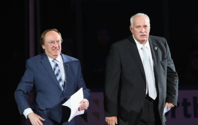Sam Rosen reunites with John Davidson on TNT for the New York Rangers and Philadelphia Flyers game on 4/9/2025