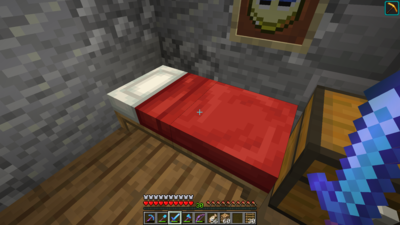 How to make a Bed in Minecraft