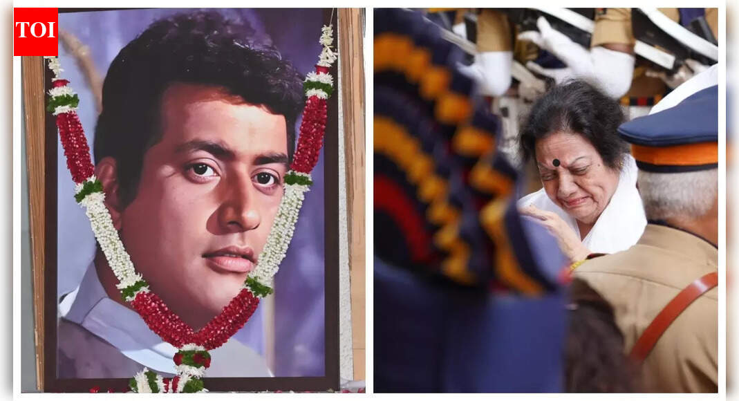 Manoj Kumar funeral: Late actor given state honours; wife breaks down ...