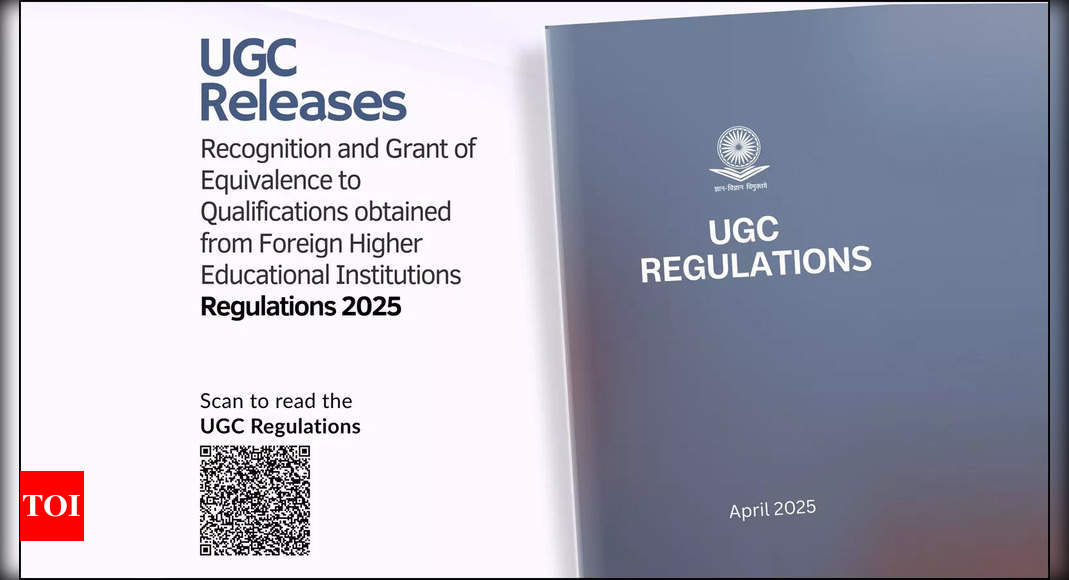 UGC Chairman Jagadesh Kumar says new foreign degree norms will align Indian education with global standards