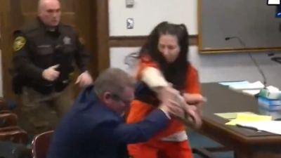 Women who brutally killed boyfriend attacks again, this time her defence lawyer