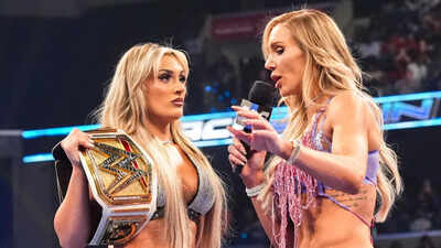 Charlotte Flair and Tiffany Stratton went way beyond the script for Friday Night SmackDown in Chicago