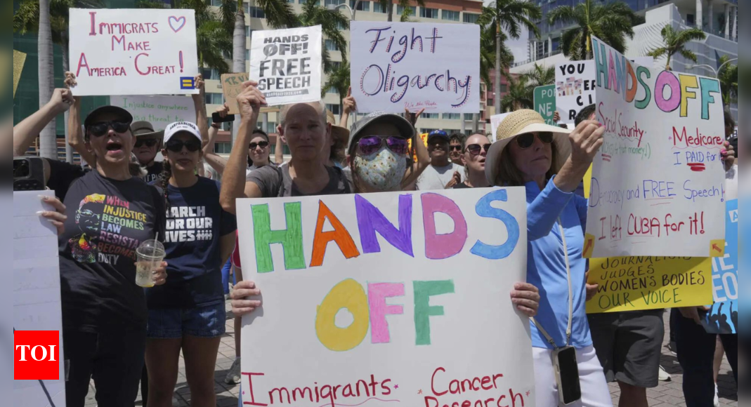 'Hands off!' protests against Trump, Musk today: All you need to know
