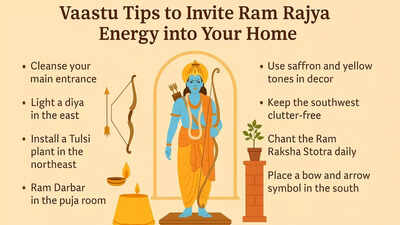 Vaastu tips to invite Ram Rajya energy into your home