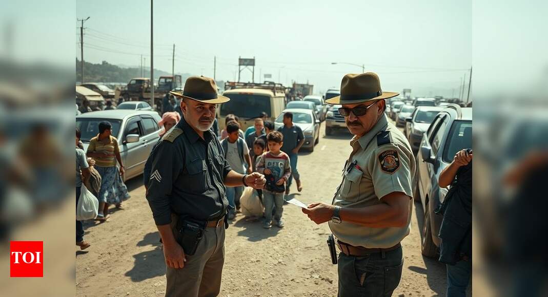 Border inspectors accused of aiding traffickers at America’s busiest land crossing
