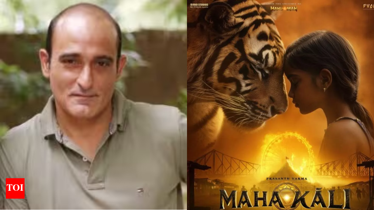 After 'Chhaava' Akshaye Khanna to make Telugu debut with Prasanth Varma's superhero film 'Mahakali' | - The Times of India