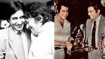 Amitabh Bachchan and Dharmendra share cherished photos as they pay emotional tribute to Manoj Kumar: Har pal bahut yaad ayega