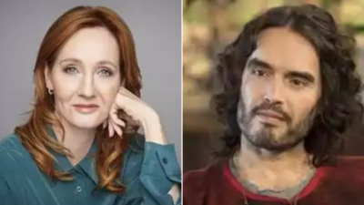 JK Rowling slams Russell Brand for siding with fellow sexual abuser Andrew Tate
