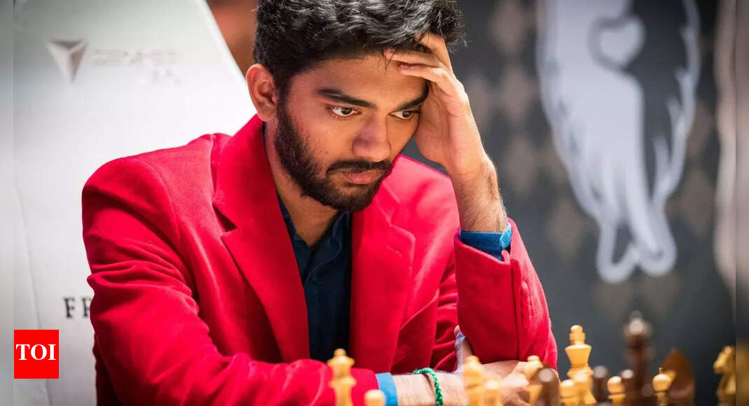 'Gukesh accepted he didn't do well': World champion returns for Paris leg of Freestyle Chess Grand Slam Tour  - The Times of India