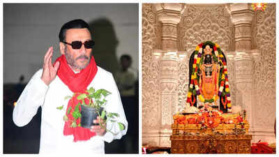 When Jackie Shroff extended his Ram Navami wishes with a throwback video featuring Ram Mandir