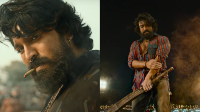 Ram Charan Unveils Intense Look in 'Peddi' First Look Teaser; Film Set for  March 2026 Release | - The Times of India