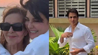 Jacqueline Fernandez's mother Kim passes away: The 'Kick' actress rushes to pay her last respects, Sonu Sood arrives to offer condolences