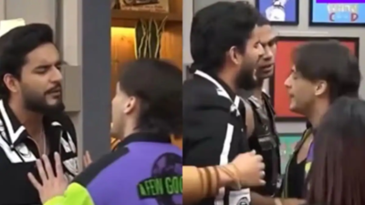 Abhishek Malhan takes a dig at Asim Riaz's former altercation with Rohit Shetty in Khatron Ke Khiladi 14; latter strikes back, 'Jawab dena padta hai'
