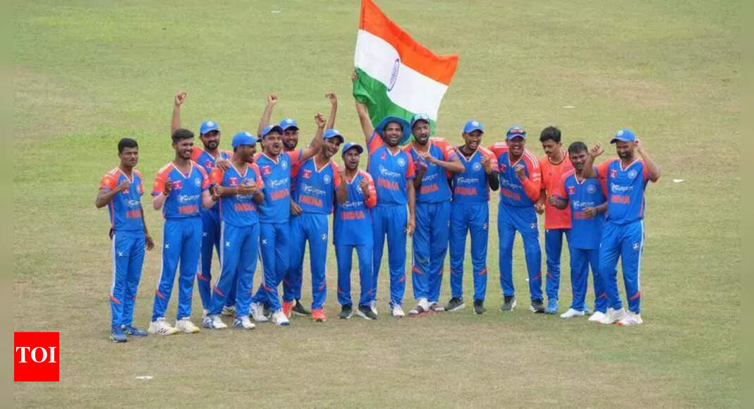 Historic first bilateral physical disability (standing) T20 cricket series between India and Sri Lanka from April 29 to May 5 - The Times of India