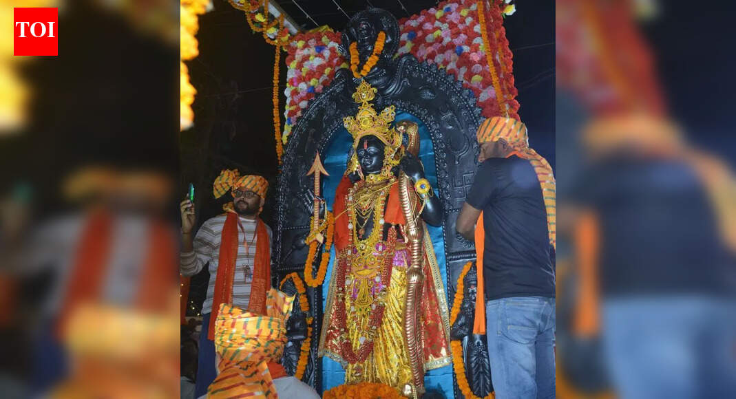 10k devotees attend grand Ram Navami procession in Chhapra | Patna News ...