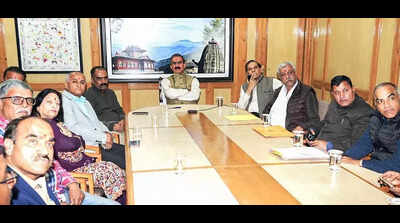HP chief minister Sukhvinder Singh Sukhu reviews development plans for new complex in Shimla