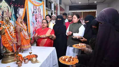 'Ram is our ancestor, how can we change our traditions?': With Ram Navami aarti, Muslim women in Varanasi endorse Waqf Bill