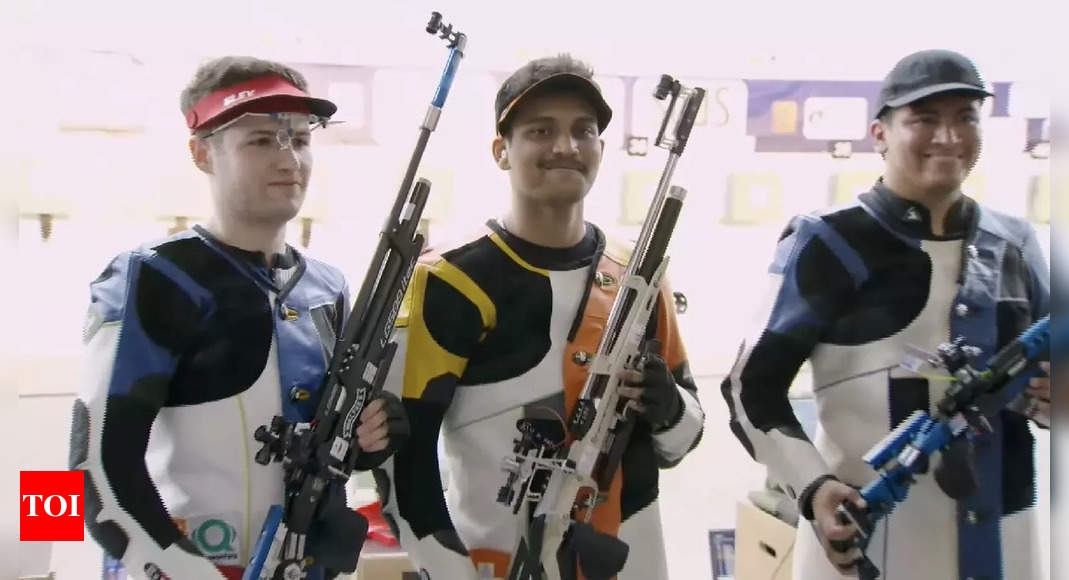 Rifle shooter Rudrankksh Patil clinches World Cup gold