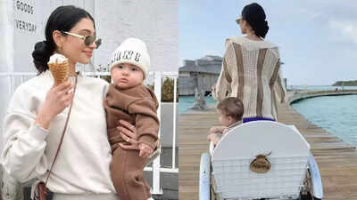 Alanna Panday’s adorable ride with her cute little ‘passenger prince’ will melt your heart: WATCH