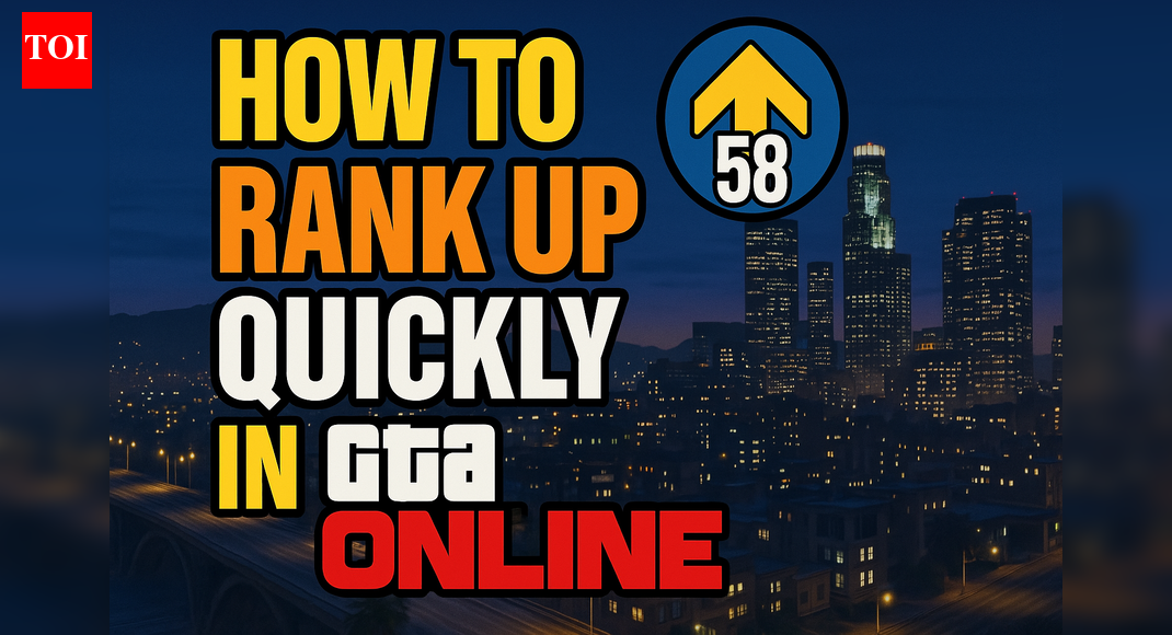 How to rank up quickly in GTA online? | Esports News - The Times of India