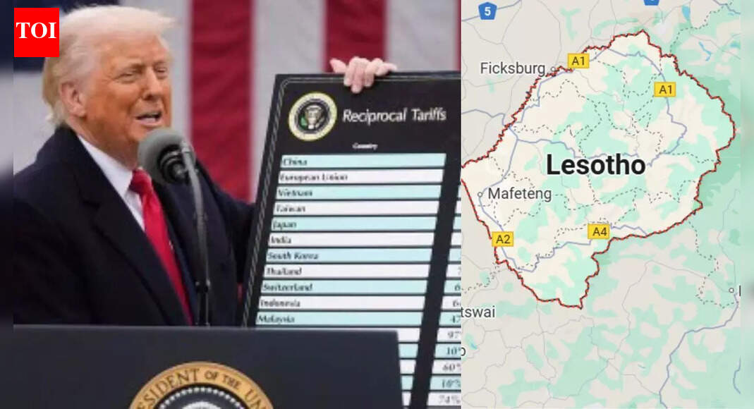 How Lesotho ended up in the crosshairs of Trump’s tariff blitz